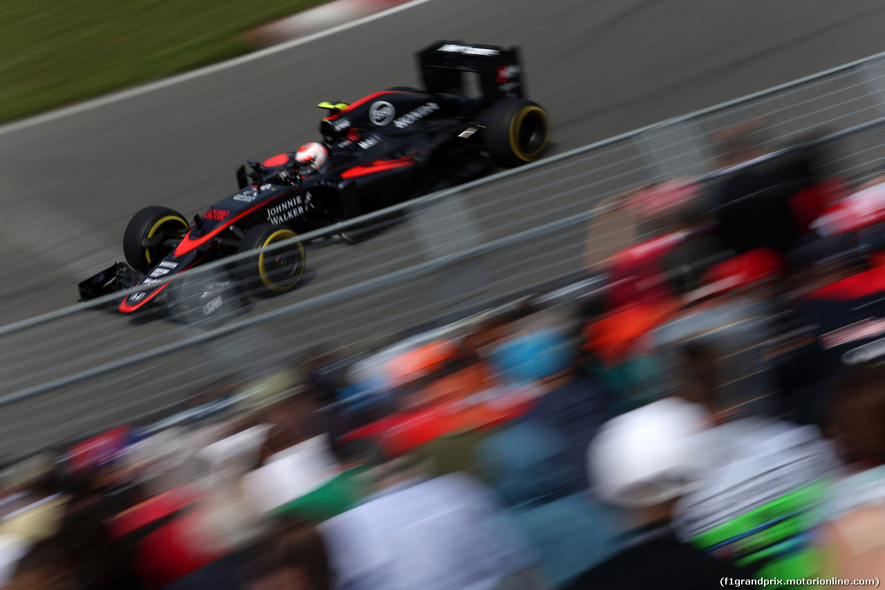 GP CANADA, 05.06.2015 - Prove Libere 1, Jenson Button (GBR)  McLaren Honda MP4-30.