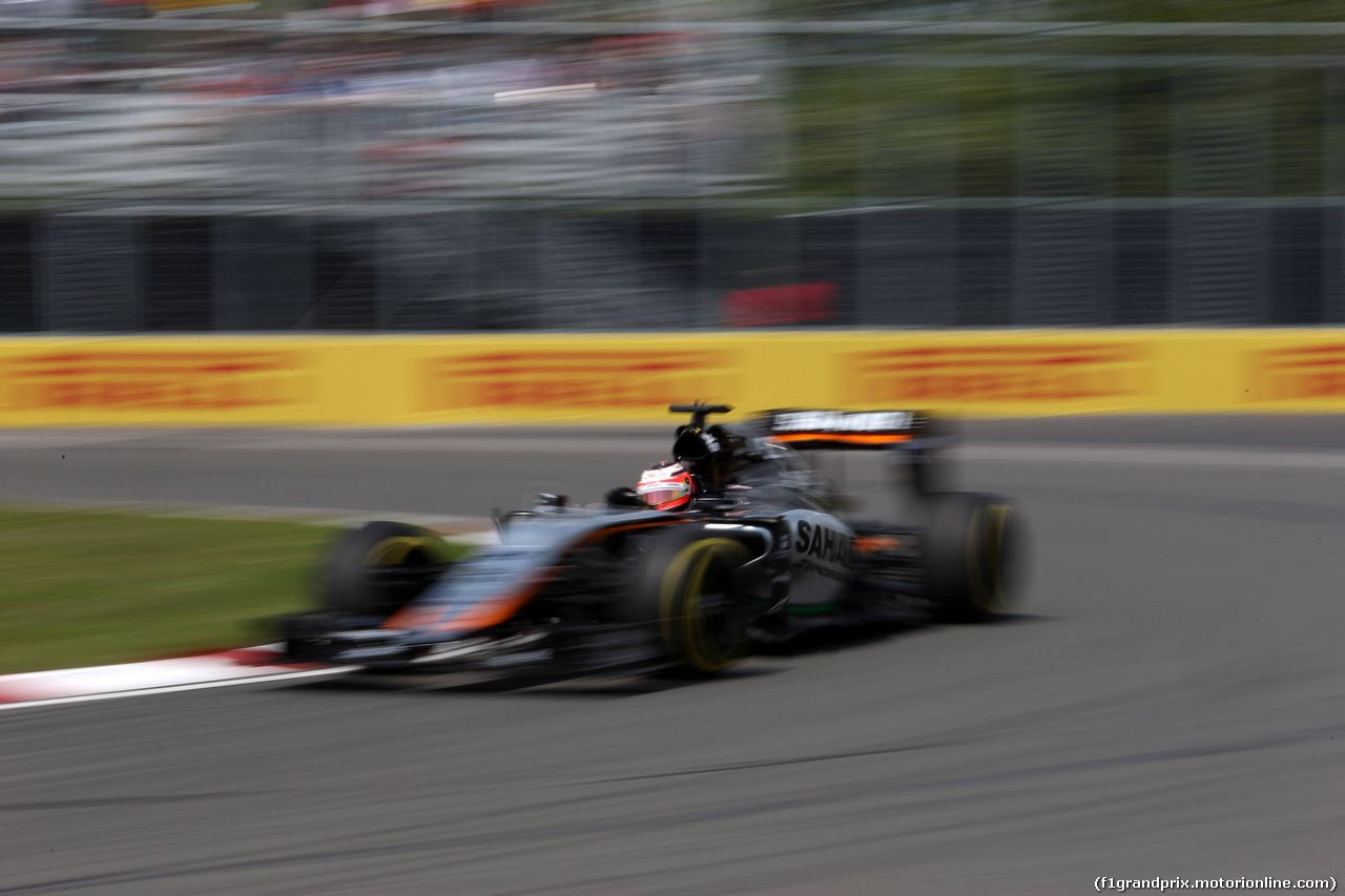 GP CANADA, 05.06.2015 - Prove Libere 1, Nico Hulkenberg (GER) Sahara Force India F1 VJM08