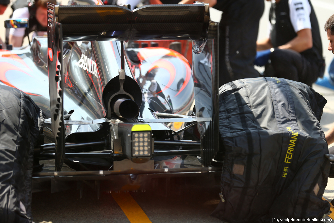 GP CANADA, 05.06.2015 - Prove Libere 1, McLaren Honda MP4-30, detail