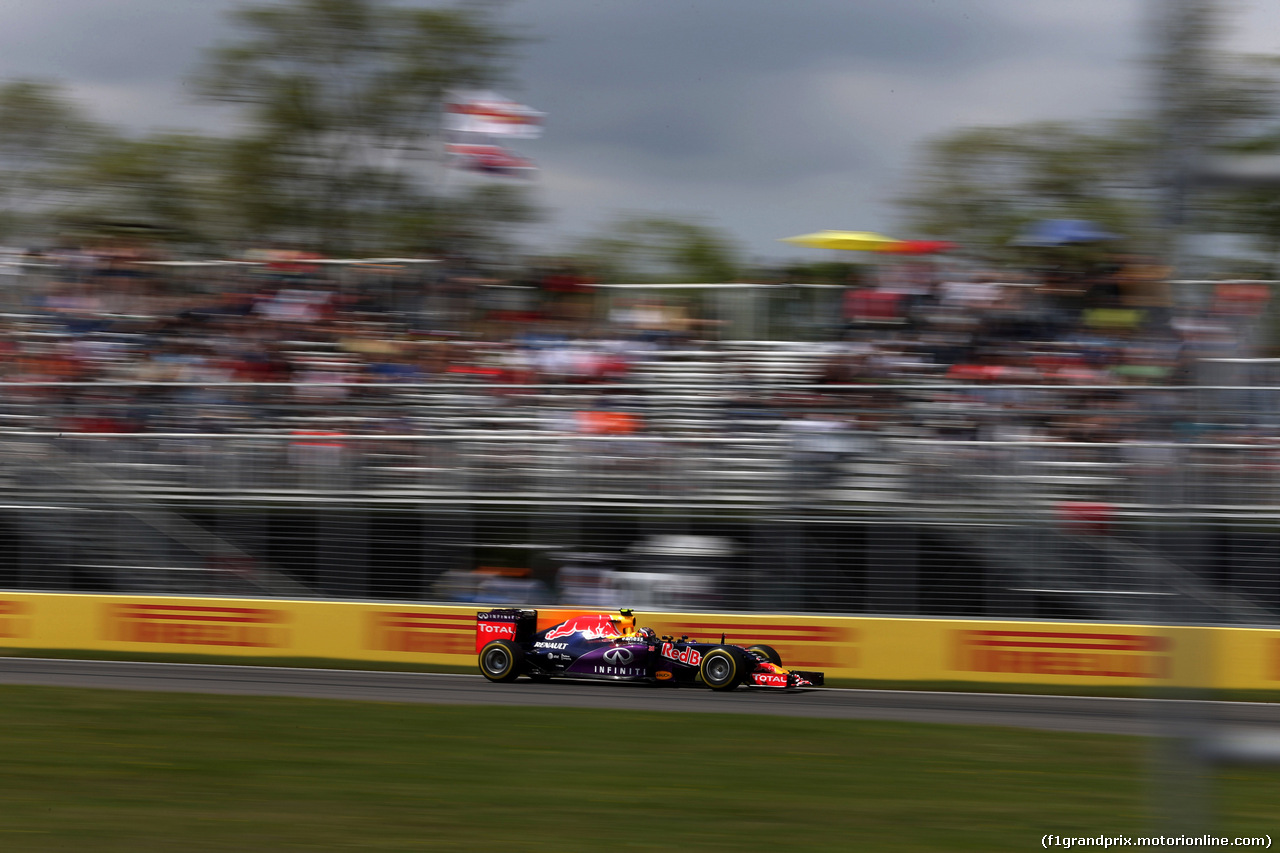GP CANADA, 05.06.2015 - Prove Libere 1, Daniil Kvyat (RUS) Red Bull Racing RB11