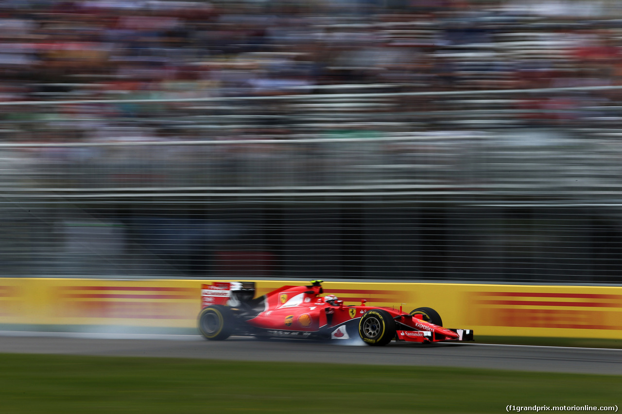 GP CANADA, 05.06.2015 - Prove Libere 1, Kimi Raikkonen (FIN) Ferrari SF15-T