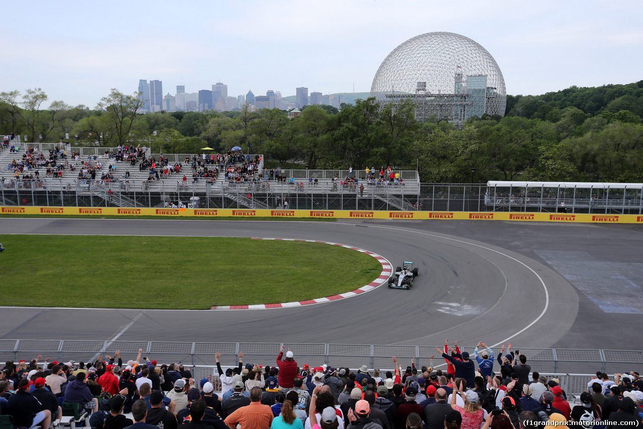 GP CANADA, 05.06.2015 - Prove Libere 1, Lewis Hamilton (GBR) Mercedes AMG F1 W06