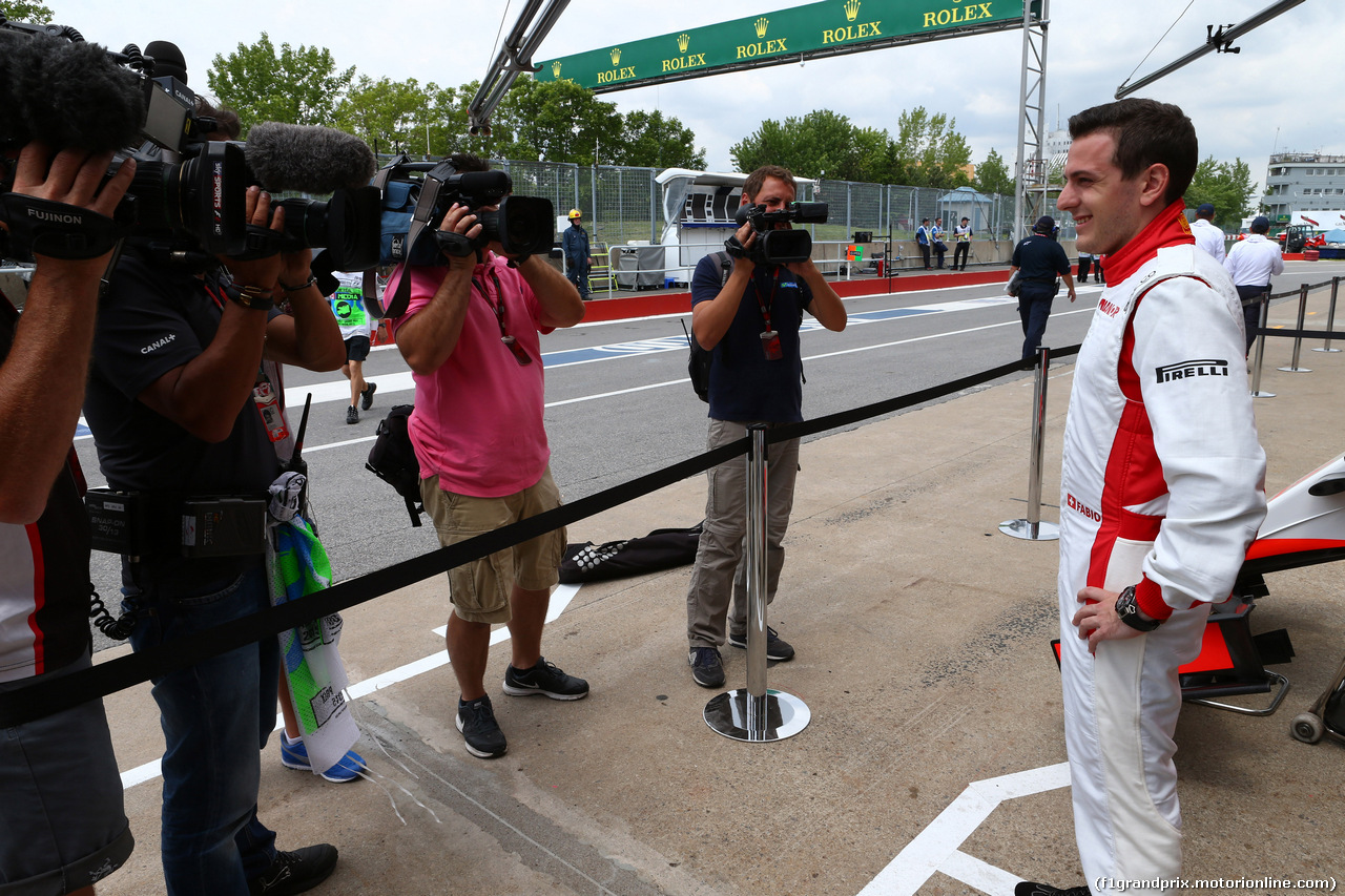 GP CANADA, 05.06.2015 - Prove Libere 1, Fabio Leimer (SUI) Official Reserve Driver, Manor Marussia F1 Team