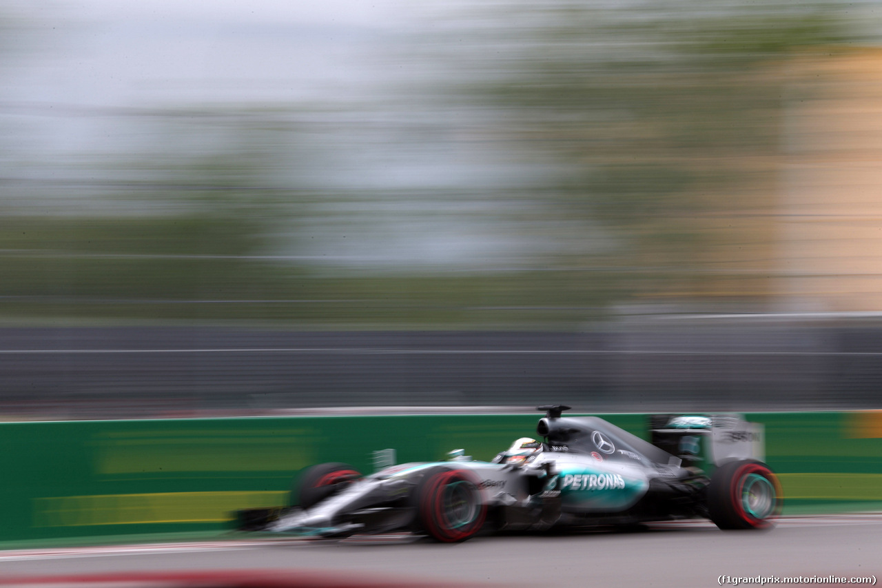 GP CANADA, 05.06.2015 - Prove Libere 2, Lewis Hamilton (GBR) Mercedes AMG F1 W06