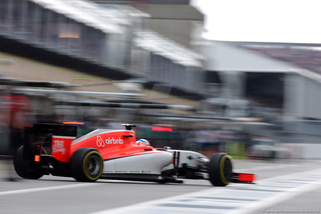 GP CANADA, 05.06.2015 - Prove Libere 2, William Stevens (GBR) Manor Marussia F1 Team