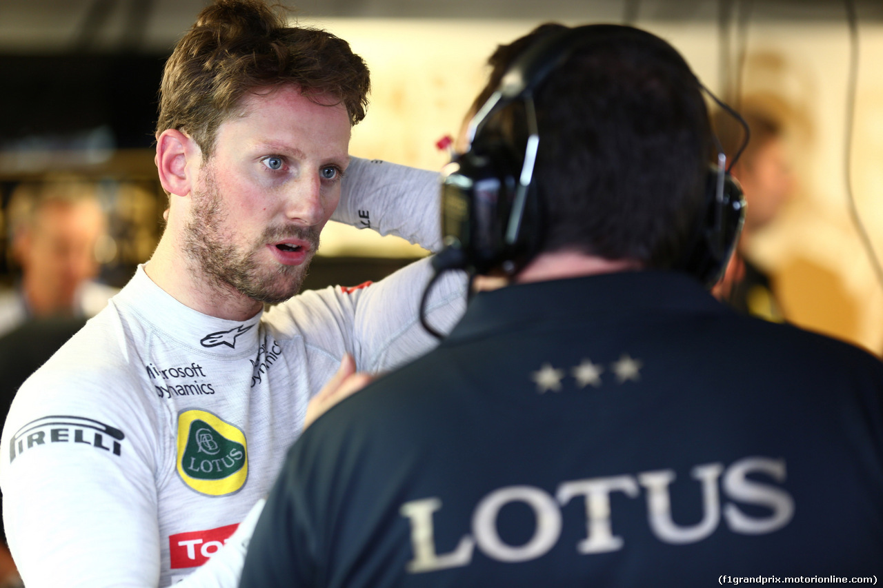 GP CANADA, 05.06.2015 - Prove Libere 2, Romain Grosjean (FRA) Lotus F1 Team E23