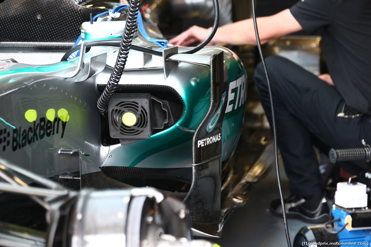 GP CANADA, 05.06.2015 - Prove Libere 2, Mercedes AMG F1 W06, detail