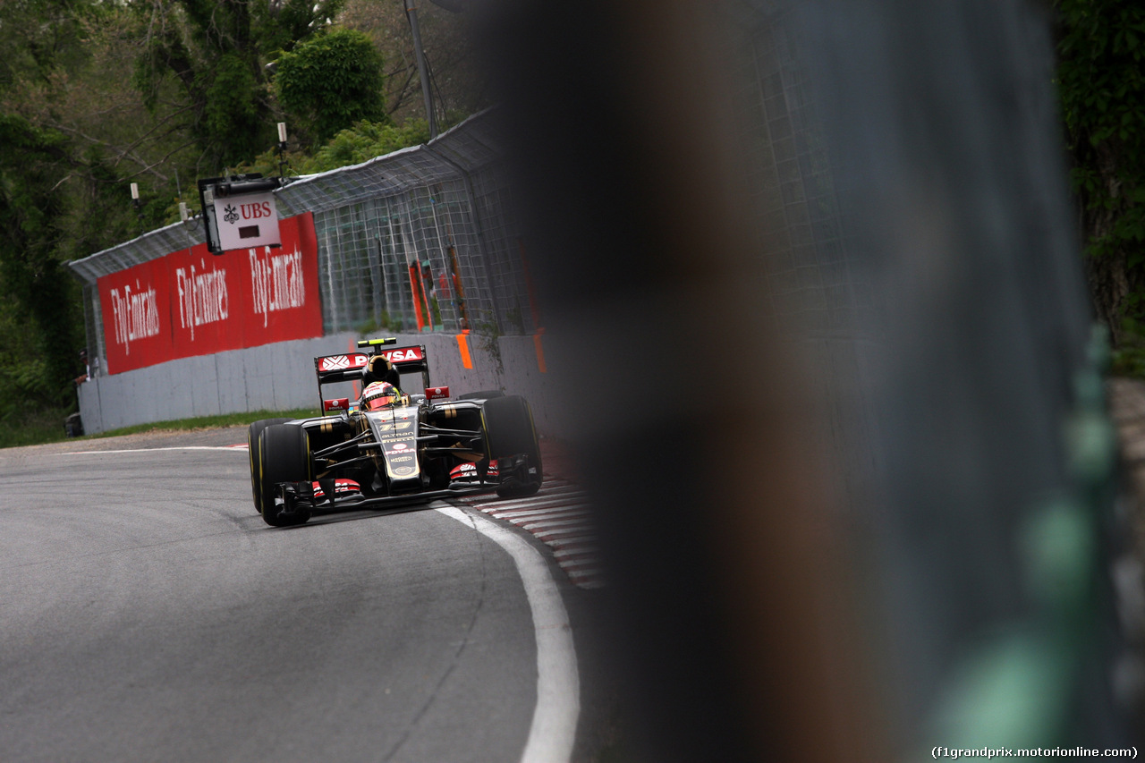 GP CANADA, 05.06.2015 - Prove Libere 2, Pastor Maldonado (VEN) Lotus F1 Team E23