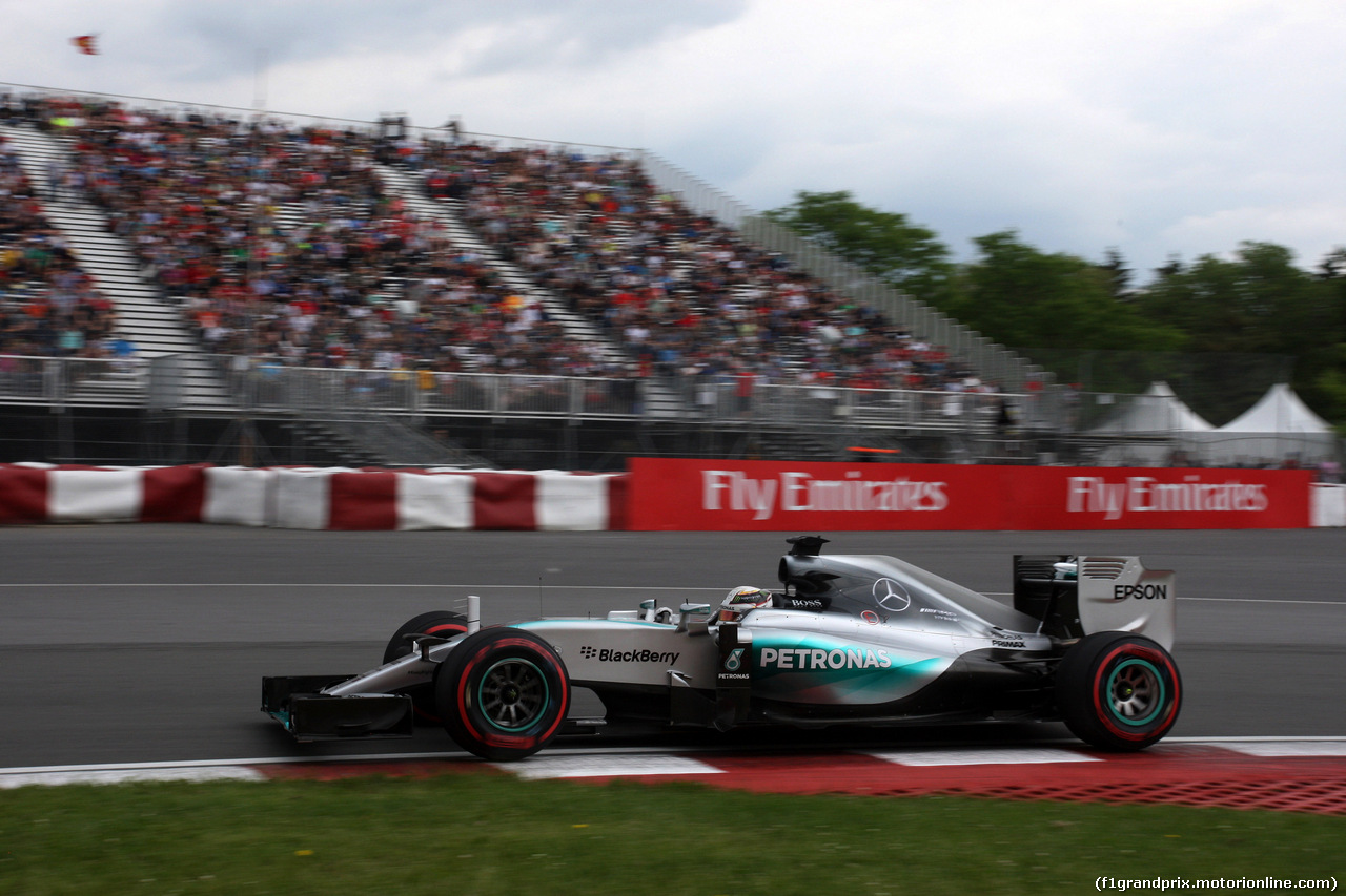 GP CANADA, 05.06.2015 - Prove Libere 2, Lewis Hamilton (GBR) Mercedes AMG F1 W06