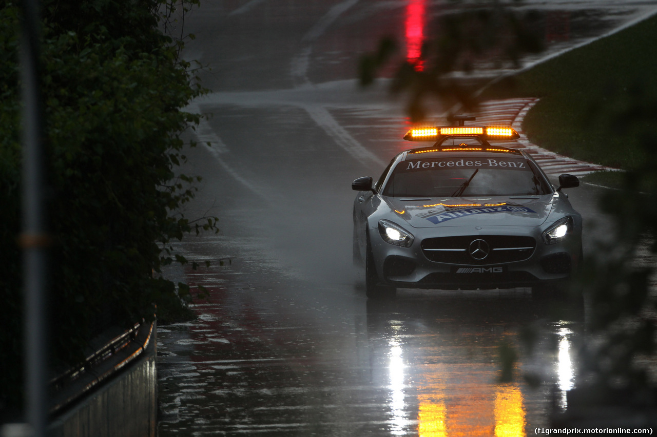 GP CANADA, 05.06.2015 - Prove Libere 2, Safety car