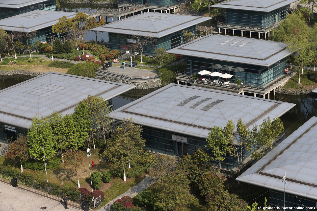 GP CINA, 12.04.2015 - The scenic paddock