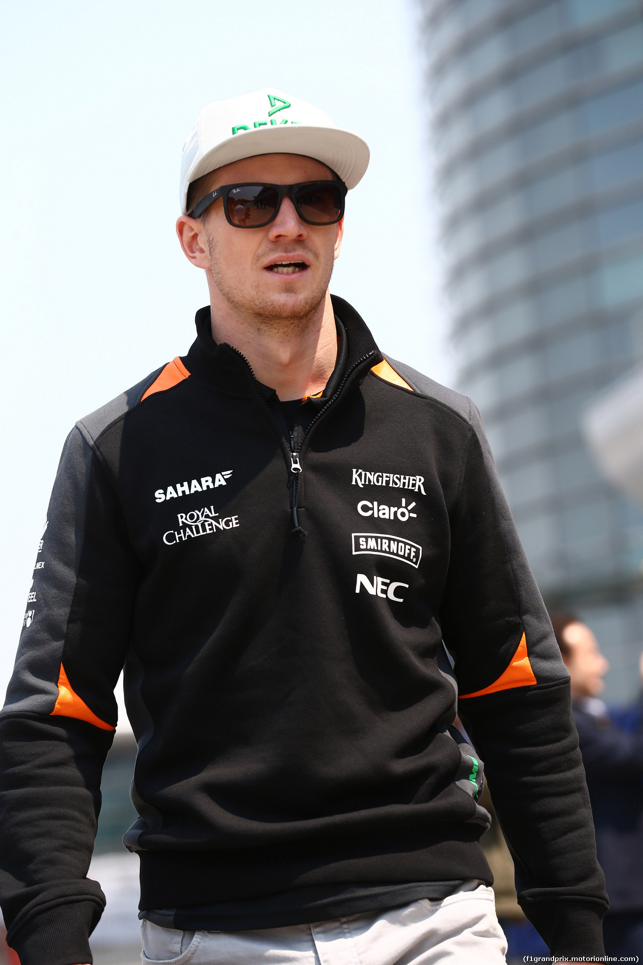 GP CINA, 12.04.2015 - Nico Hulkenberg (GER) Sahara Force India F1 VJM08