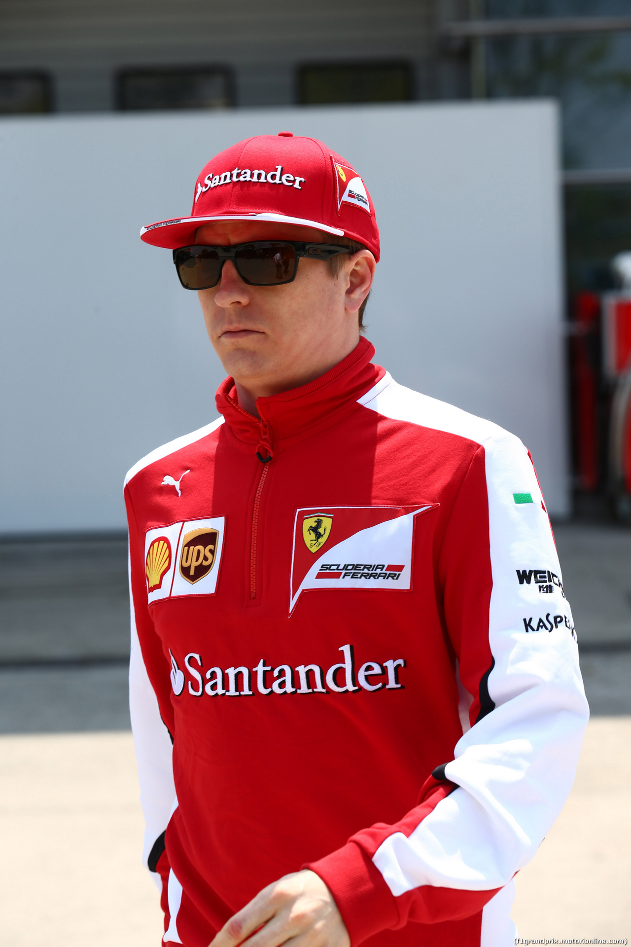 GP CINA, 12.04.2015 - Kimi Raikkonen (FIN) Ferrari SF15-T