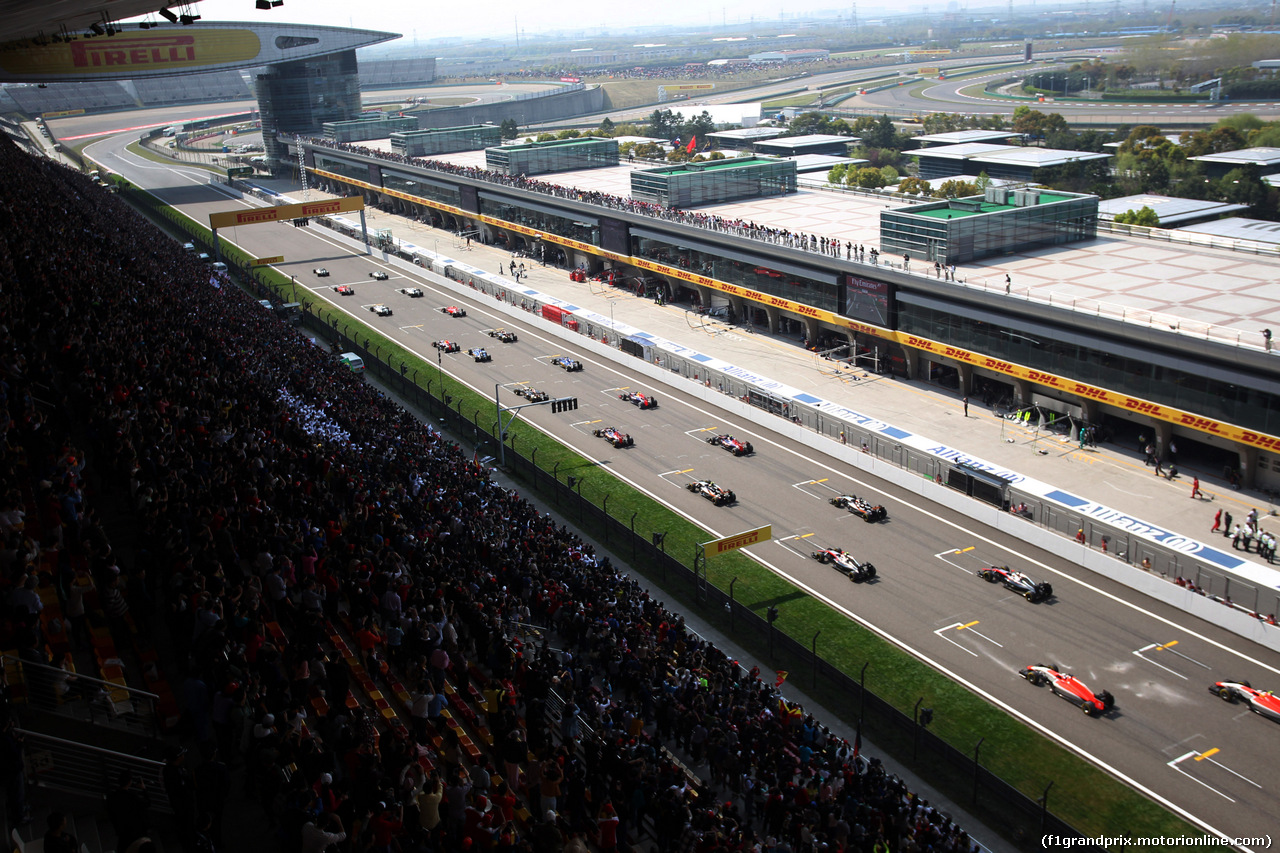 GP CINA - Gara