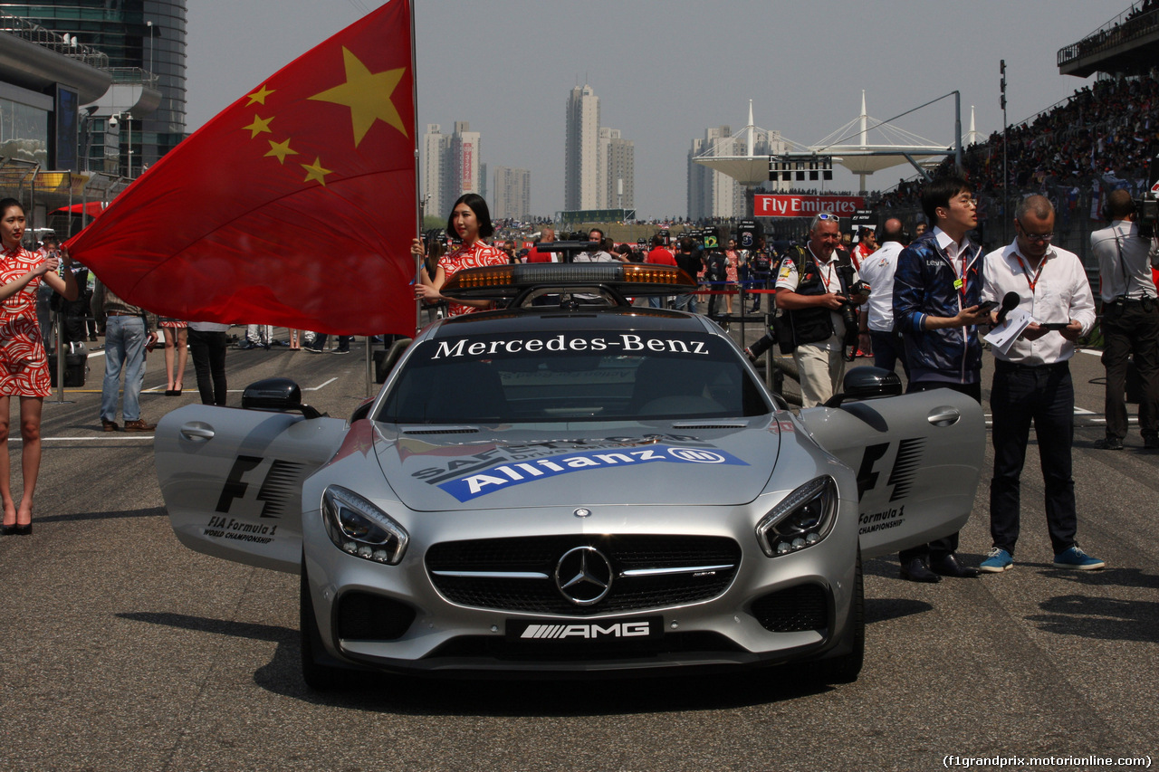 GP CINA, 12.04.2015 - Gara, Safety car