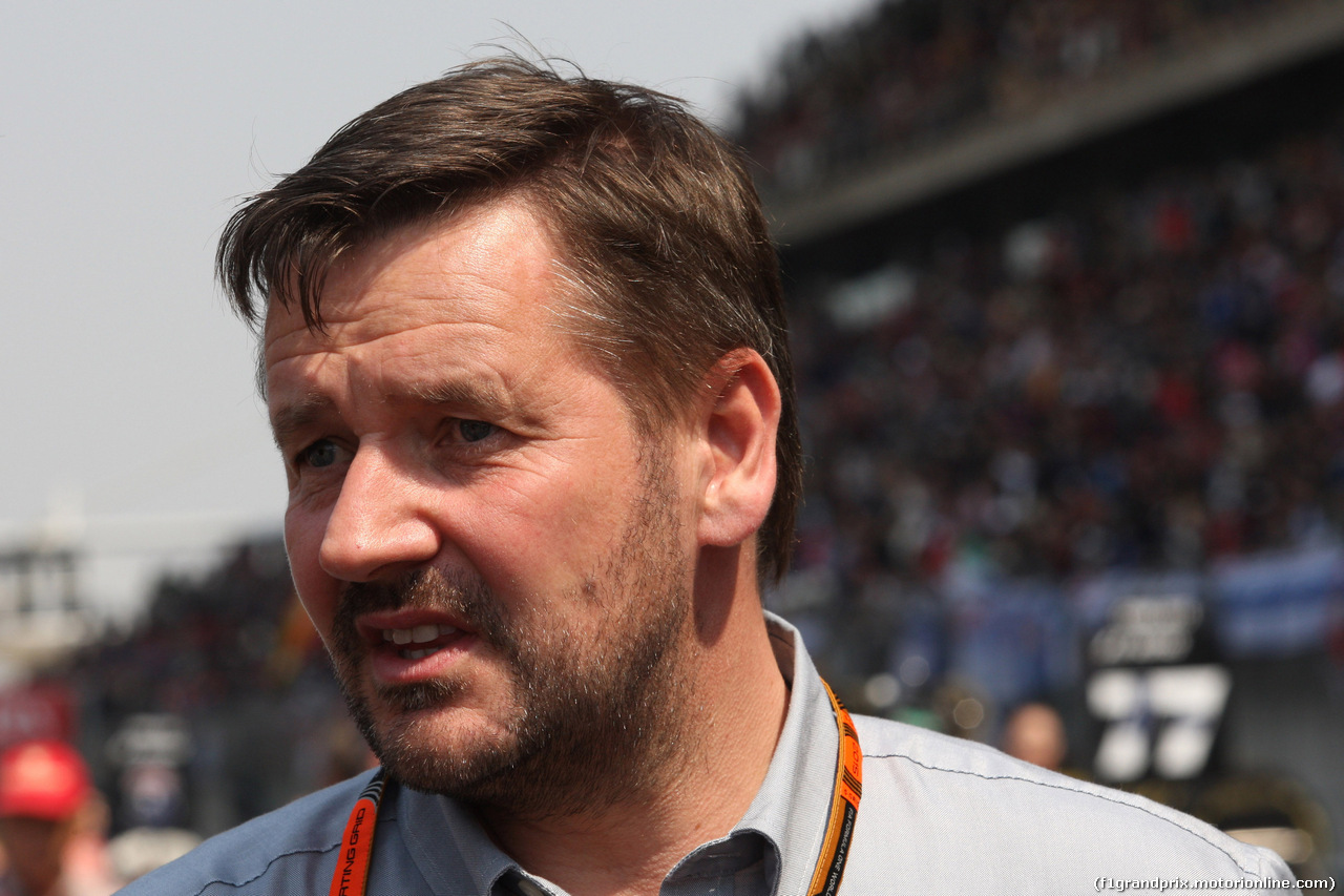 GP CINA, 12.04.2015 - Gara, Paul Hembery, Pirelli Motorspor Director