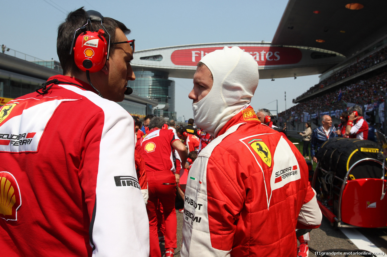 GP CINA, 12.04.2015 - Gara, Sebastian Vettel (GER) Ferrari SF15-T