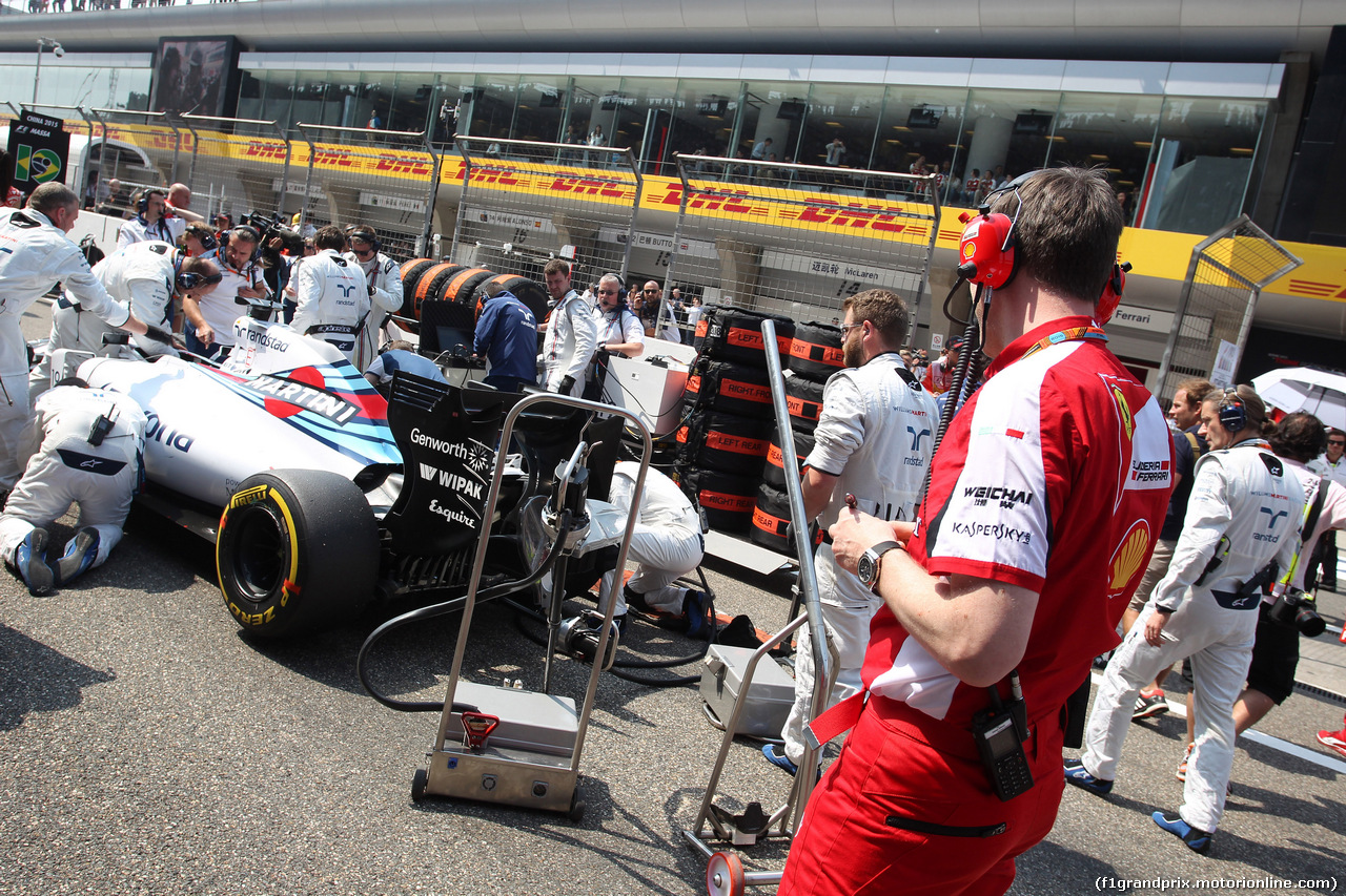 GP CINA, 12.04.2015 - Gara, James Allison (GBR) Ferrari Chassis Technical Director
