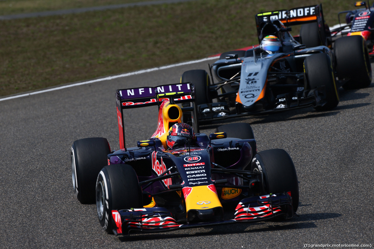 GP CINA, 12.04.2015 - Gara, Daniil Kvyat (RUS) Red Bull Racing RB11