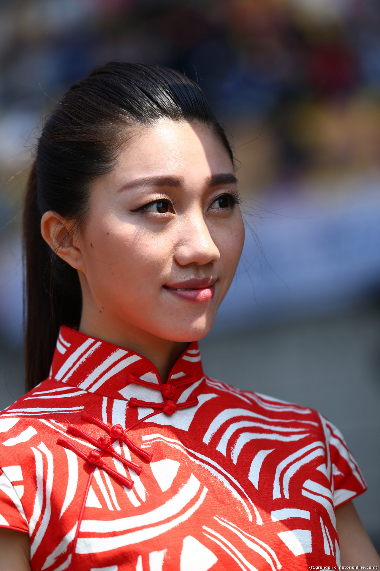 GP CINA, 12.04.2015 - Gara, griglia Ragazza