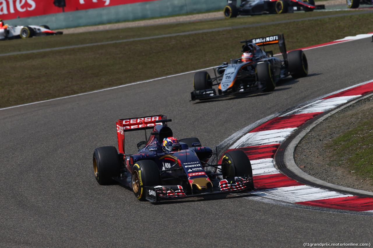 GP CINA, 12.04.2015 - Gara, Max Verstappen (NED) Scuderia Toro Rosso STR10