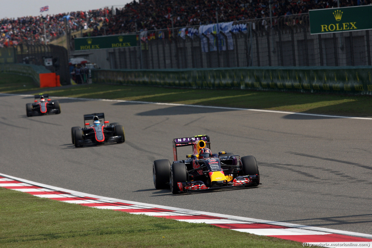 GP CINA, 12.04.2015 - Gara, Daniil Kvyat (RUS) Red Bull Racing RB11