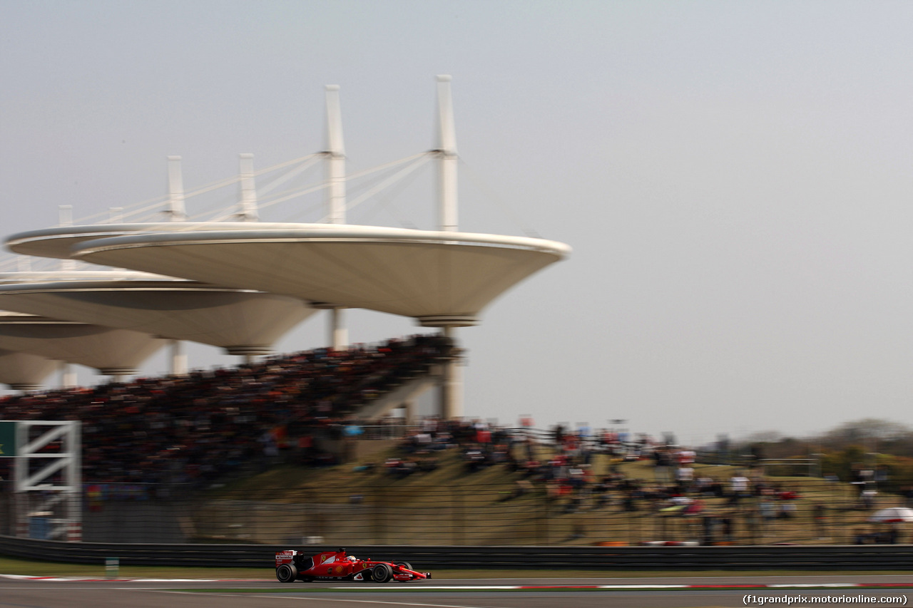 GP CINA, 12.04.2015 - Gara, Sebastian Vettel (GER) Ferrari SF15-T
