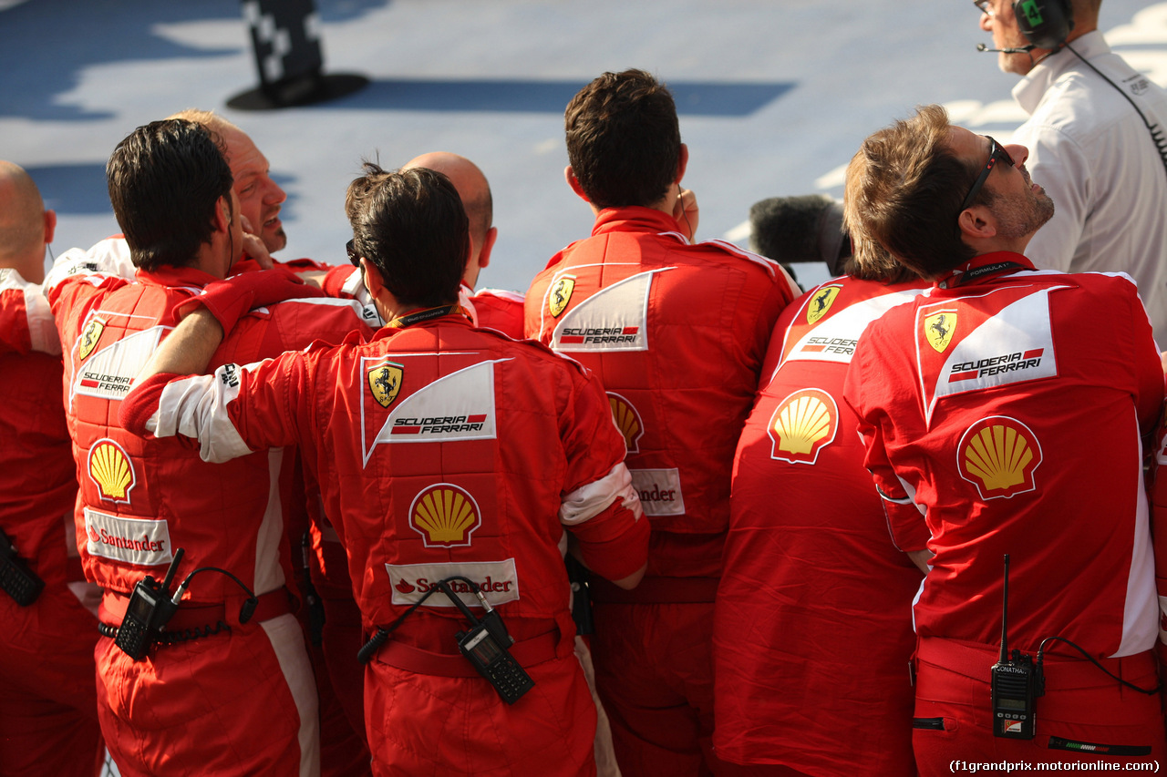 GP CINA, 12.04.2015 - Gara, Mechanics Ferrari
