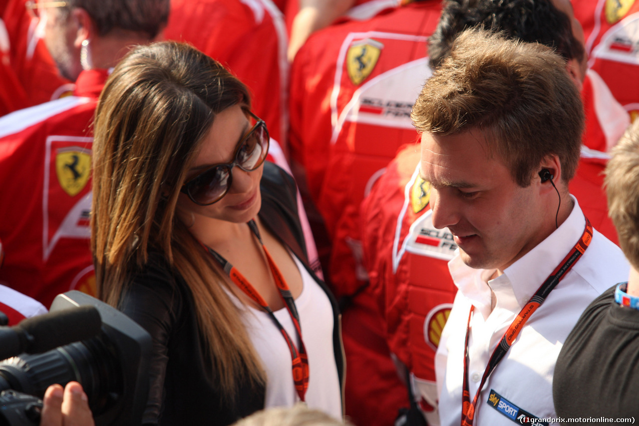 GP CINA, 12.04.2015 - Gara, Davide Valsecchi (ITA), Sky TV