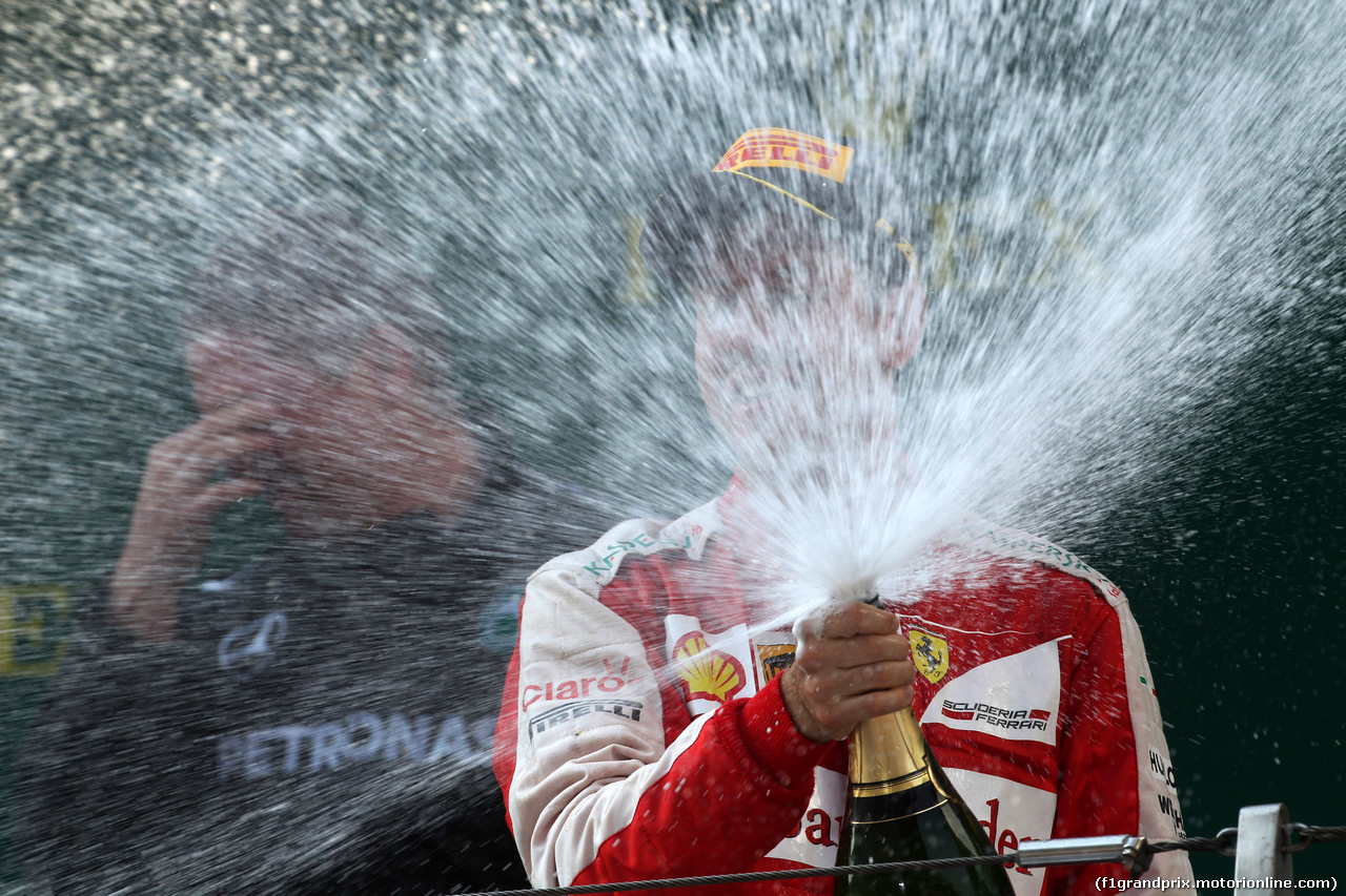 GP CINA, 12.04.2015 - Gara, terzo Sebastian Vettel (GER) Ferrari SF15-T