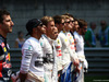 GP CINA, 12.04.2015 - Gara, Lewis Hamilton (GBR) Mercedes AMG F1 W06 e Nico Rosberg (GER) Mercedes AMG F1 W06