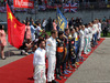 GP CINA, 12.04.2015 - Gara, The grid observes the national anthem