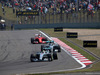 GP CINA, 12.04.2015 - Gara, Lewis Hamilton (GBR) Mercedes AMG F1 W06 davanti a Nico Rosberg (GER) Mercedes AMG F1 W06 e Sebastian Vettel (GER) Ferrari SF15-T