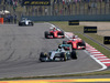 GP CINA, 12.04.2015 - Gara, Nico Rosberg (GER) Mercedes AMG F1 W06 davanti a Sebastian Vettel (GER) Ferrari SF15-T