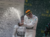 GP CINA, 12.04.2015 - Gara, Lewis Hamilton (GBR) Mercedes AMG F1 W06 vincitore e secondo Nico Rosberg (GER) Mercedes AMG F1 W06