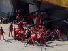 GP CINA, 12.04.2015 - Gara, Pit stop, Sebastian Vettel (GER) Ferrari SF15-T