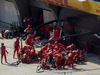 GP CINA, 12.04.2015 - Gara, Pit stop, Sebastian Vettel (GER) Ferrari SF15-T