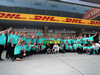 GP CINA, 12.04.2015 - Gara, Festeggiamenti, Lewis Hamilton (GBR) Mercedes AMG F1 W06 vincitore e secondo Nico Rosberg (GER) Mercedes AMG F1 W06