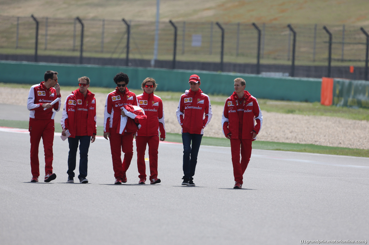 GP CINA, 09.04.2015 - Sebastian Vettel (GER) Ferrari SF15-T