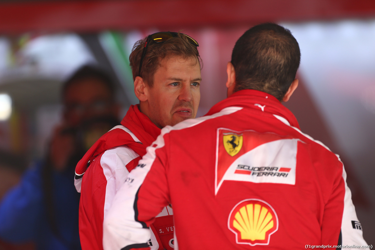 GP CINA, 09.04.2015 - Sebastian Vettel (GER) Ferrari SF15-T