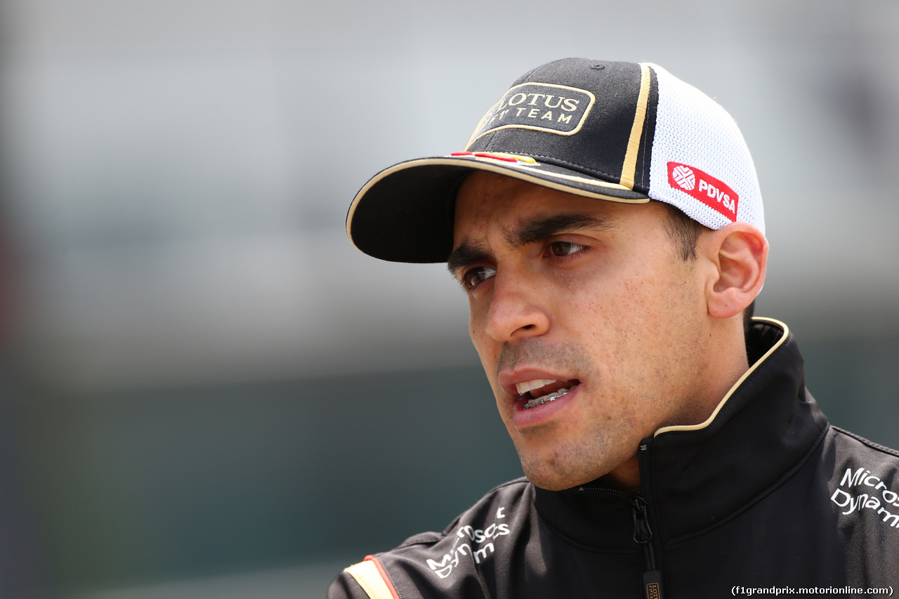 GP CINA, 09.04.2015 - Pastor Maldonado (VEN) Lotus F1 Team E23