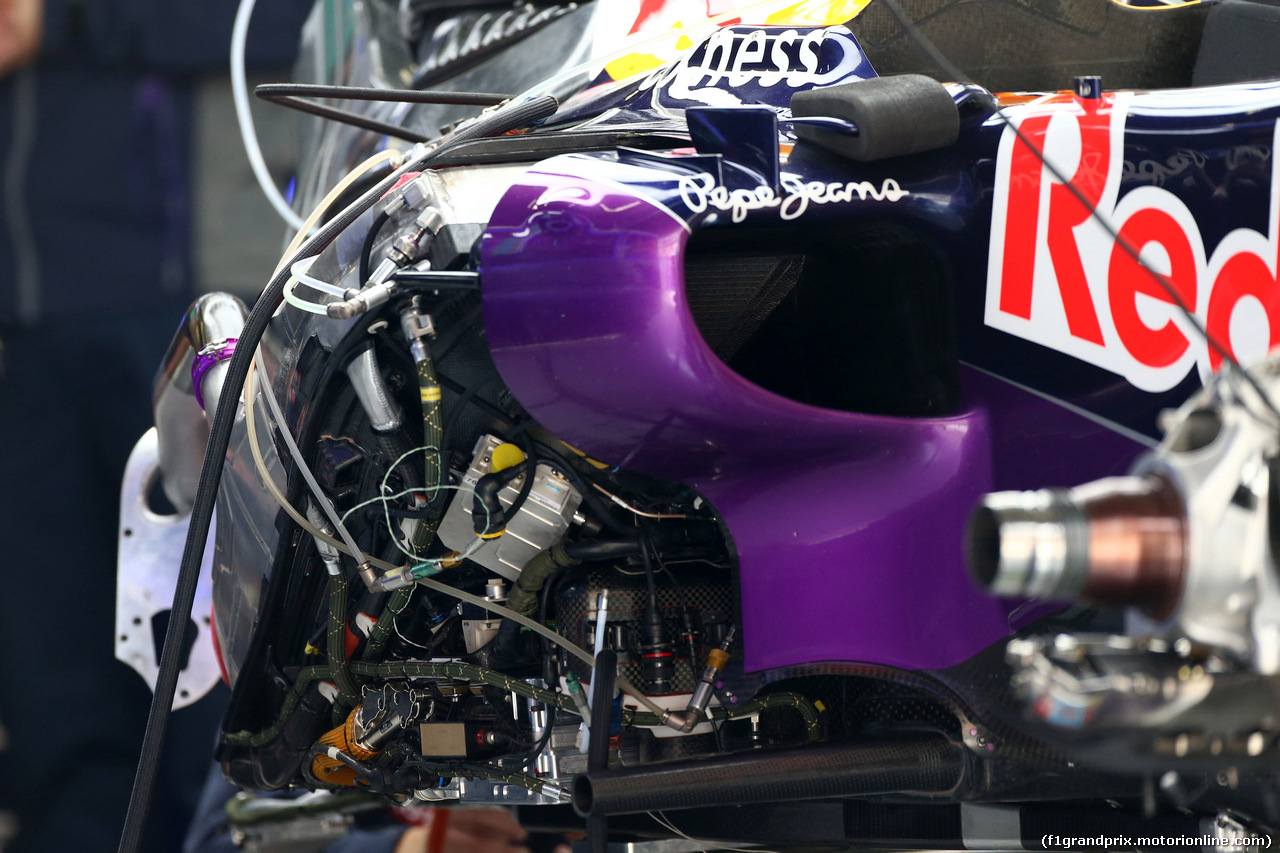 GP CINA, 09.04.2015 - Red Bull Racing RB11, detail