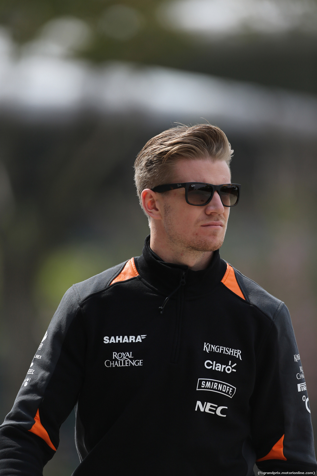 GP CINA, 09.04.2015 - Nico Hulkenberg (GER) Sahara Force India F1 VJM08