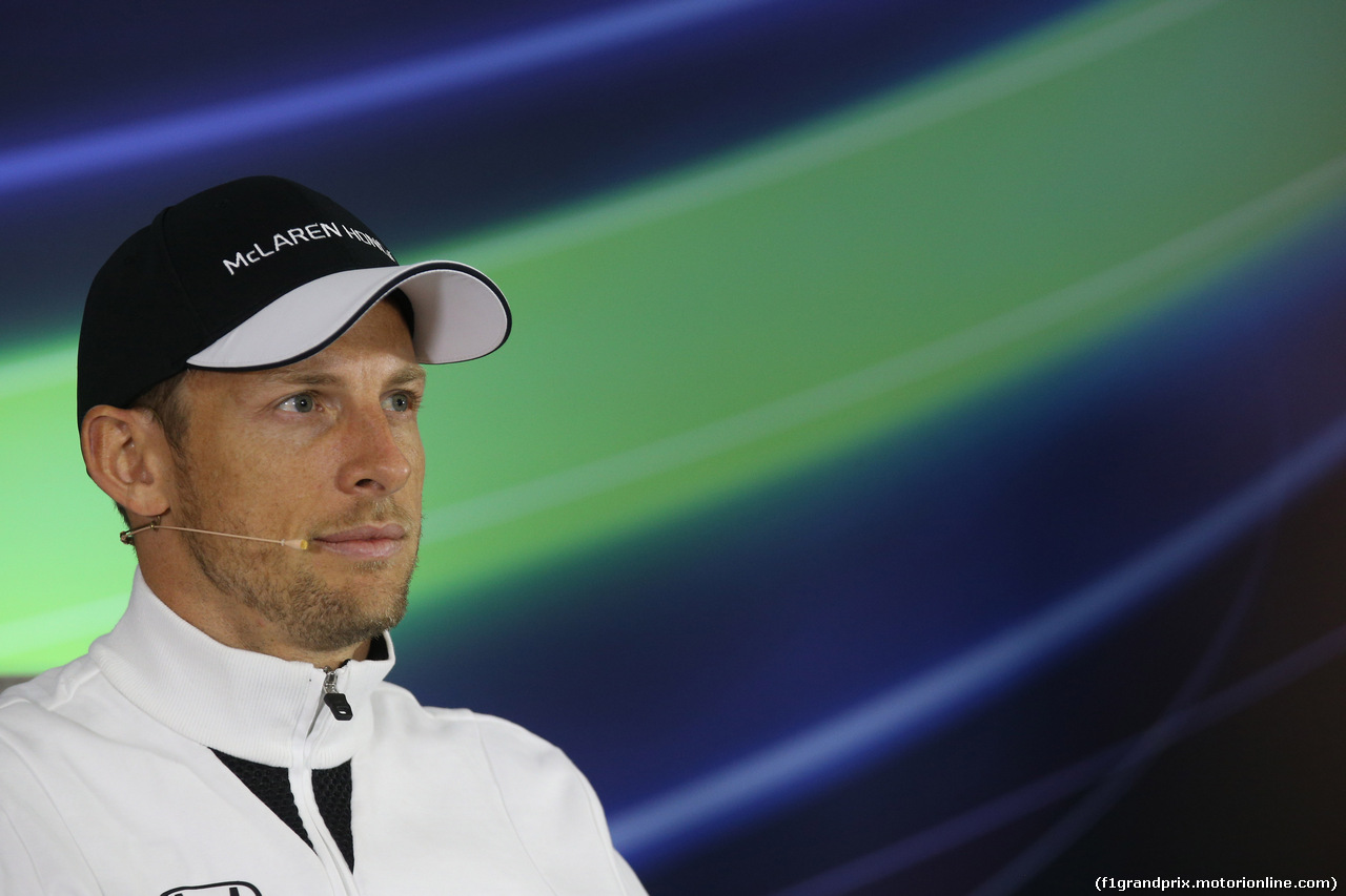 GP CINA, 09.04.2015 - Jenson Button (GBR)  McLaren Honda MP4-30.