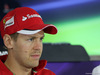 GP CINA, 09.04.2015 - Conferenza Stampa, Sebastian Vettel (GER) Ferrari SF15-T