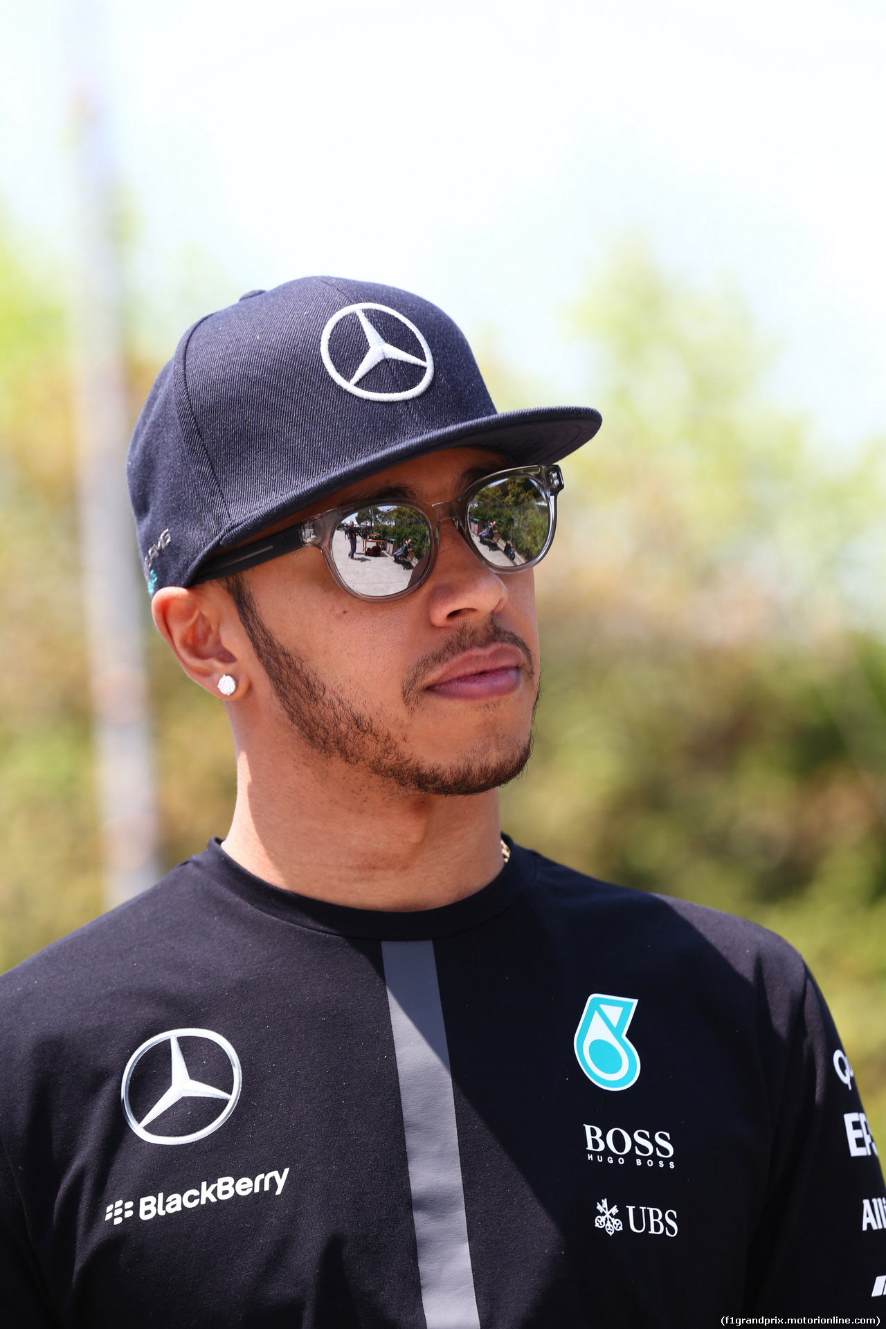 GP CINA, 11.04.2015 - Lewis Hamilton (GBR) Mercedes AMG F1 W06