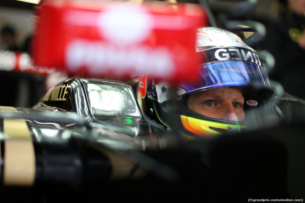 GP CINA, 11.04.2015 - Prove Libere 3, Romain Grosjean (FRA) Lotus F1 Team E23