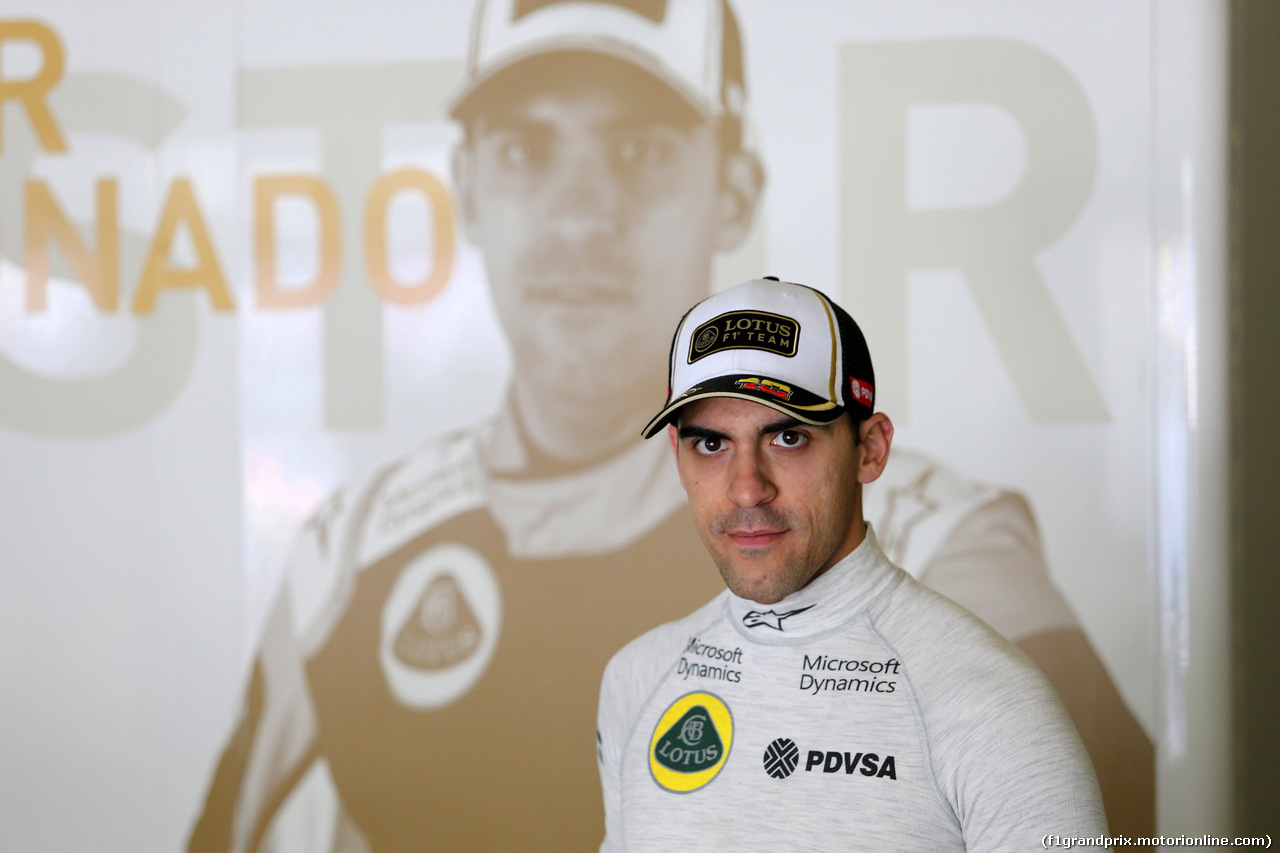 GP CINA, 11.04.2015 - Prove Libere 3, Pastor Maldonado (VEN) Lotus F1 Team E23