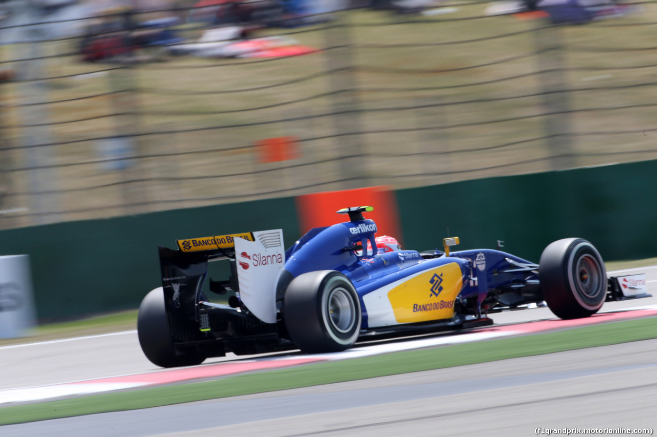 GP CINA, 11.04.2015 - Prove Libere 3, Felipe Nasr (BRA) Sauber C34