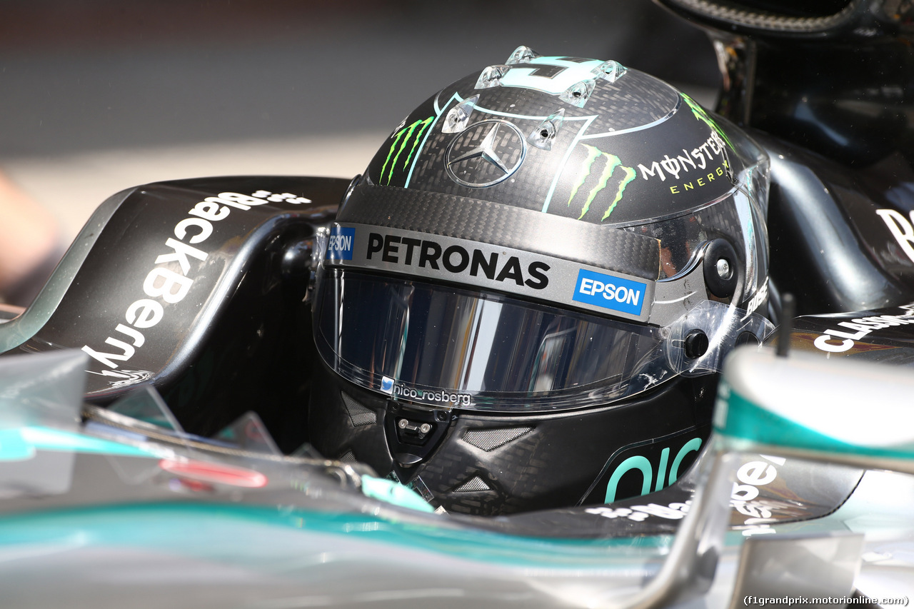 GP CINA, 11.04.2015 - Prove Libere 3, Nico Rosberg (GER) Mercedes AMG F1 W06